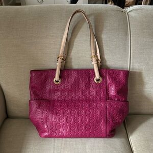 Michael Kors leather tote bag NWOT